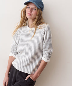 Heather Grey Stripe