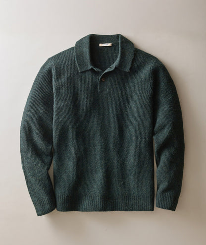 Coastal Merino Sweater Polo