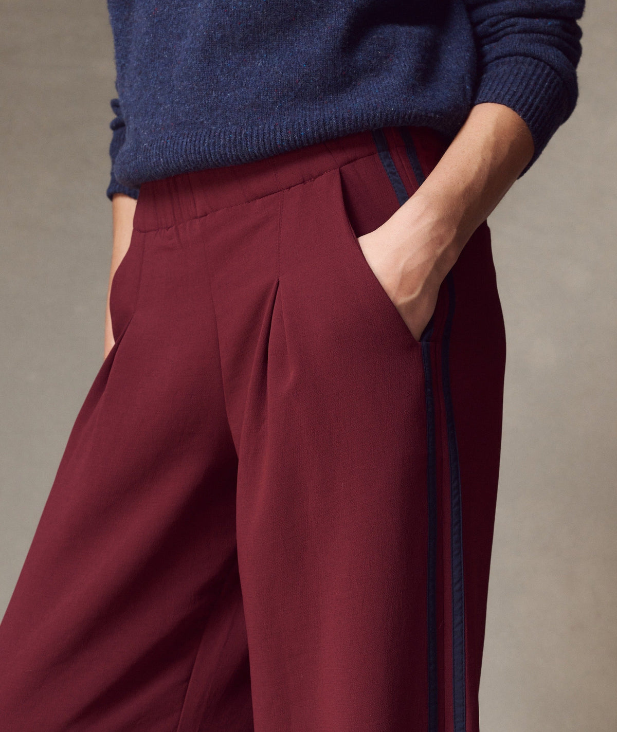 Allison Pleated Wide Leg Trouser