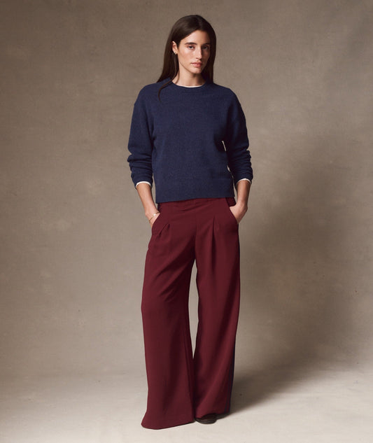 Coastal Merino Crewneck Sweater