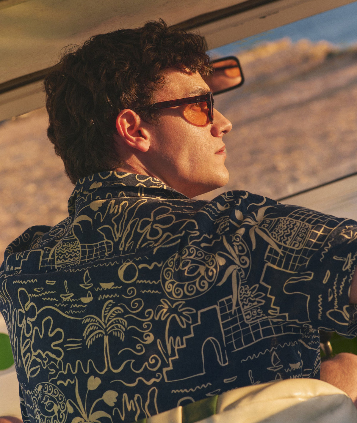 Pablo Tencel Linen Resort Shirt